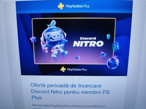 Abonații PlayStation Plus Premium pot primi 3 luni de Discord Nitro gratuit