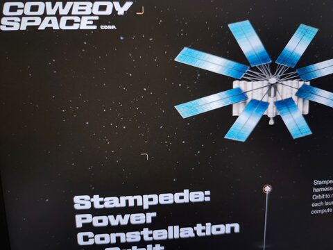 Cowboy Space vrea o constelație Stampede cu până la 20.000 de centre de date pe orbită