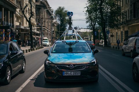 Cum arată mașinile Google Street care revin în România din 1 aprilie 2025