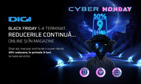 „Cyber Monday” la Digi România