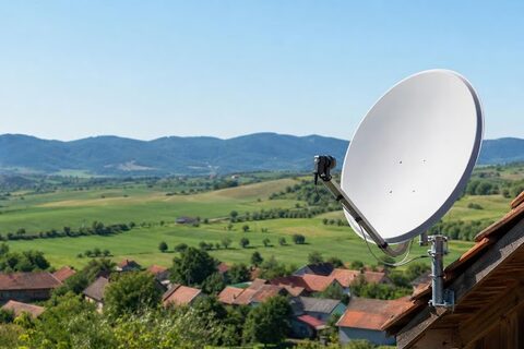 Hispasat conectează 80 de localități din Castilla-La Mancha prin internet prin satelit