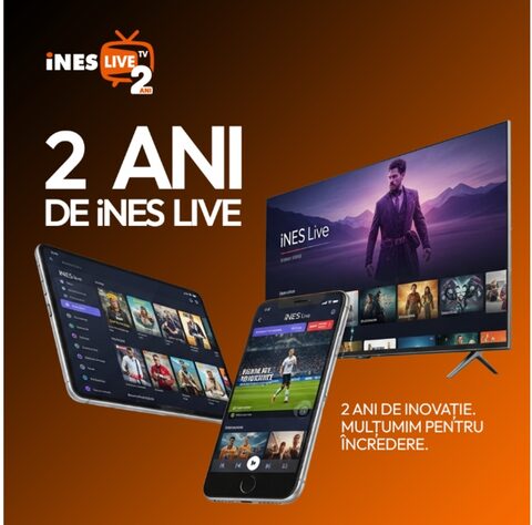 iNES Live – ofertă aniversară pentru clienți la 2 ani de la lansare