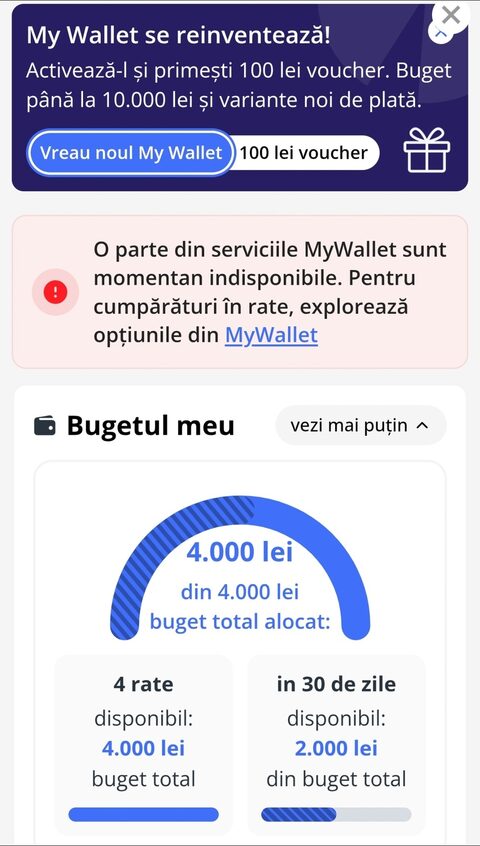 My Wallet ar putea funcționa diferit după migrarea eMAG către HeyBlu