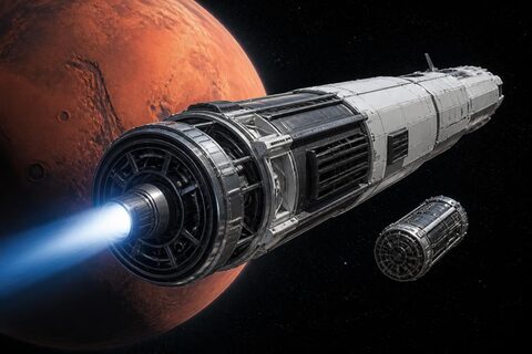 NASA testează propulsoare nucleare cu litiu pentru a scurta timpul călătoriei spre Marte