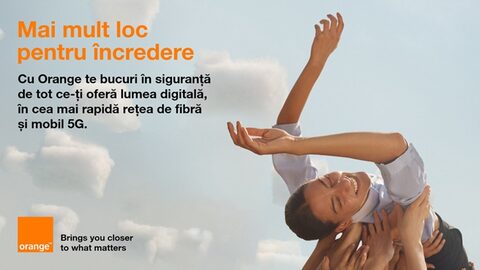 Orange lansează campania „Mai mult loc pentru încredere”