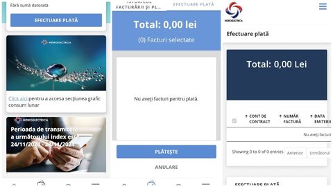 Plățile facturilor Hidroelectrica, direct din aplicația oficială iHidro