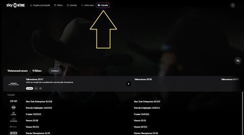 SkyShowtime a lansat și în România secțiunea cu canale tematice