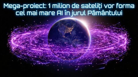 SpaceX cere la FCC aprobarea pentru 1 milion de sateliți noi, ca centre de date orbitale