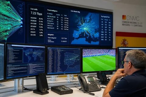 Spania începe blocarea în timp real a transmisiunilor sportive ilegale
