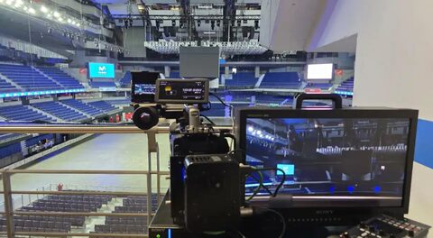 Telefónica și Sony testează 5G mmWave la Movistar Arena și depășesc 1,8 Gbps la upload