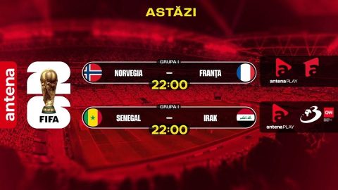 Antena 1 și AntenaPLAY, lider de audiență cu Ecuador – Germania la Campionatul Mondial