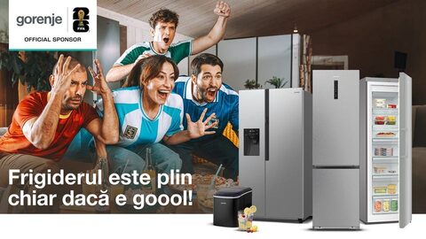 Gorenje anunță promoții la frigidere pentru FIFA World Cup 2026
